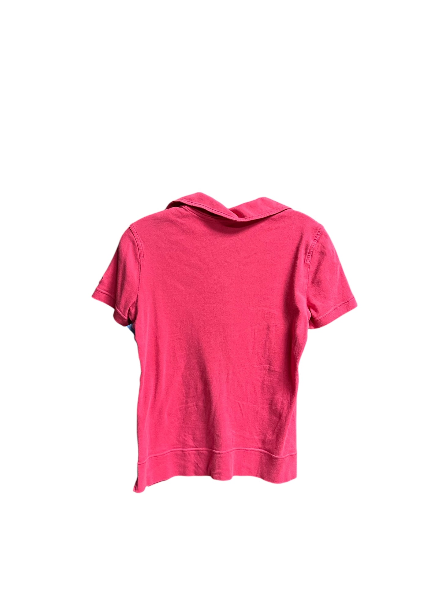 Top Short Sleeve Designer By Tory Burch In Pink, Size: Xs