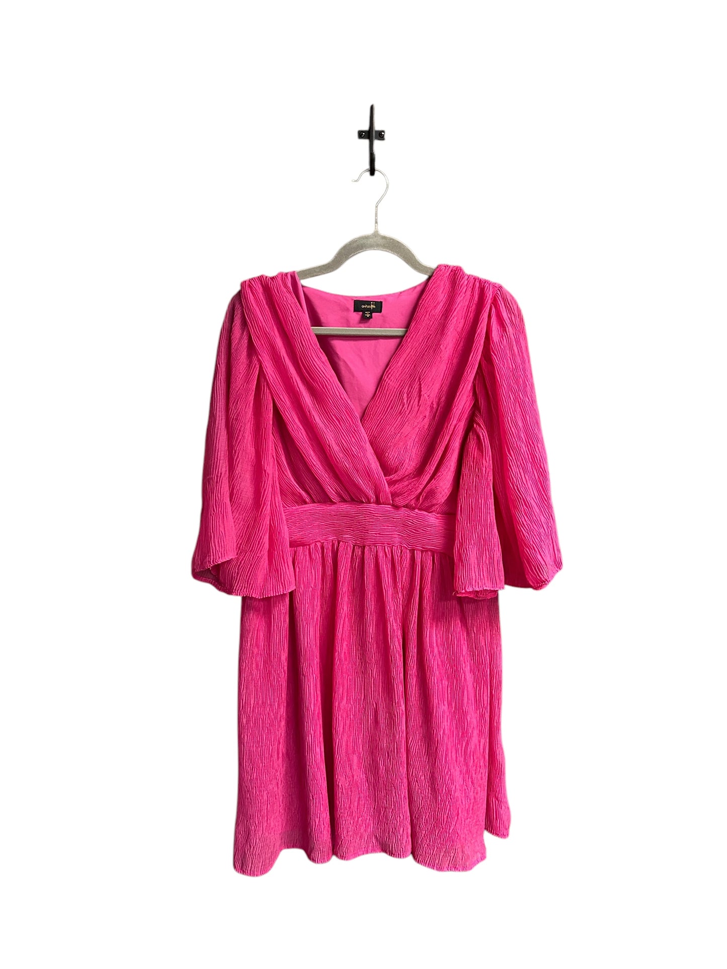 Dress Casual Midi By Clothes Mentor In Pink, Size: M