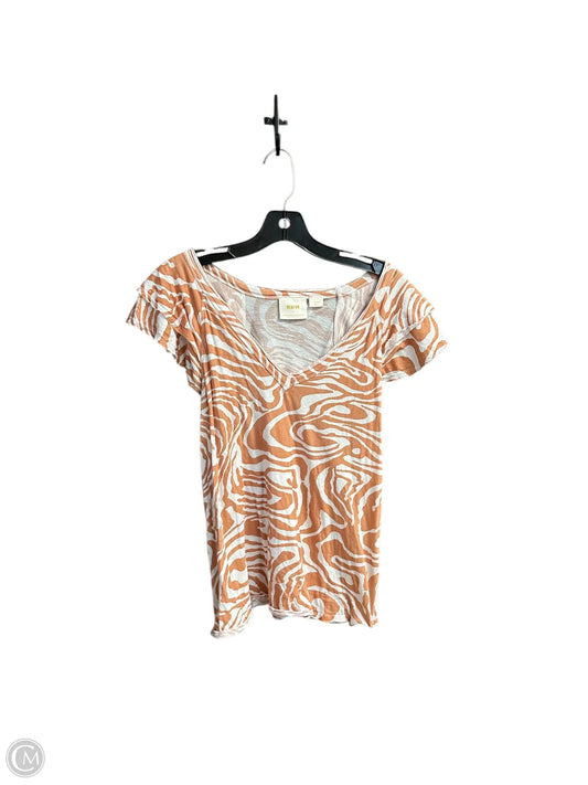 Top Sleeveless By Maeve In Animal Print, Size: L