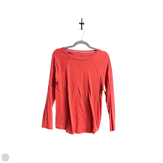 Top Short Sleeve By Boden In Red, Size: M