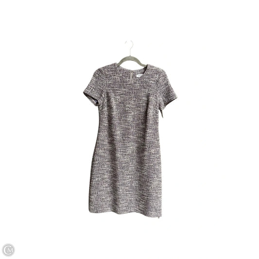 Dress Casual Short By Calvin Klein In Cream, Size: S