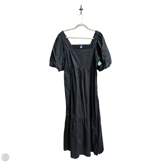 Dress Casual Maxi By Old Navy In Black, Size: M
