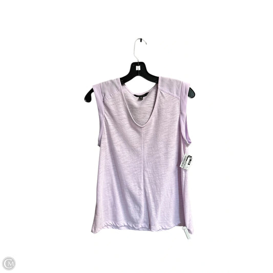 Top Sleeveless By Banana Republic In Purple, Size: Xs