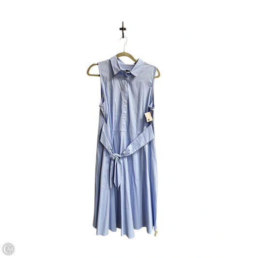 Dress Casual Maxi By Ann Taylor In Blue, Size: 14