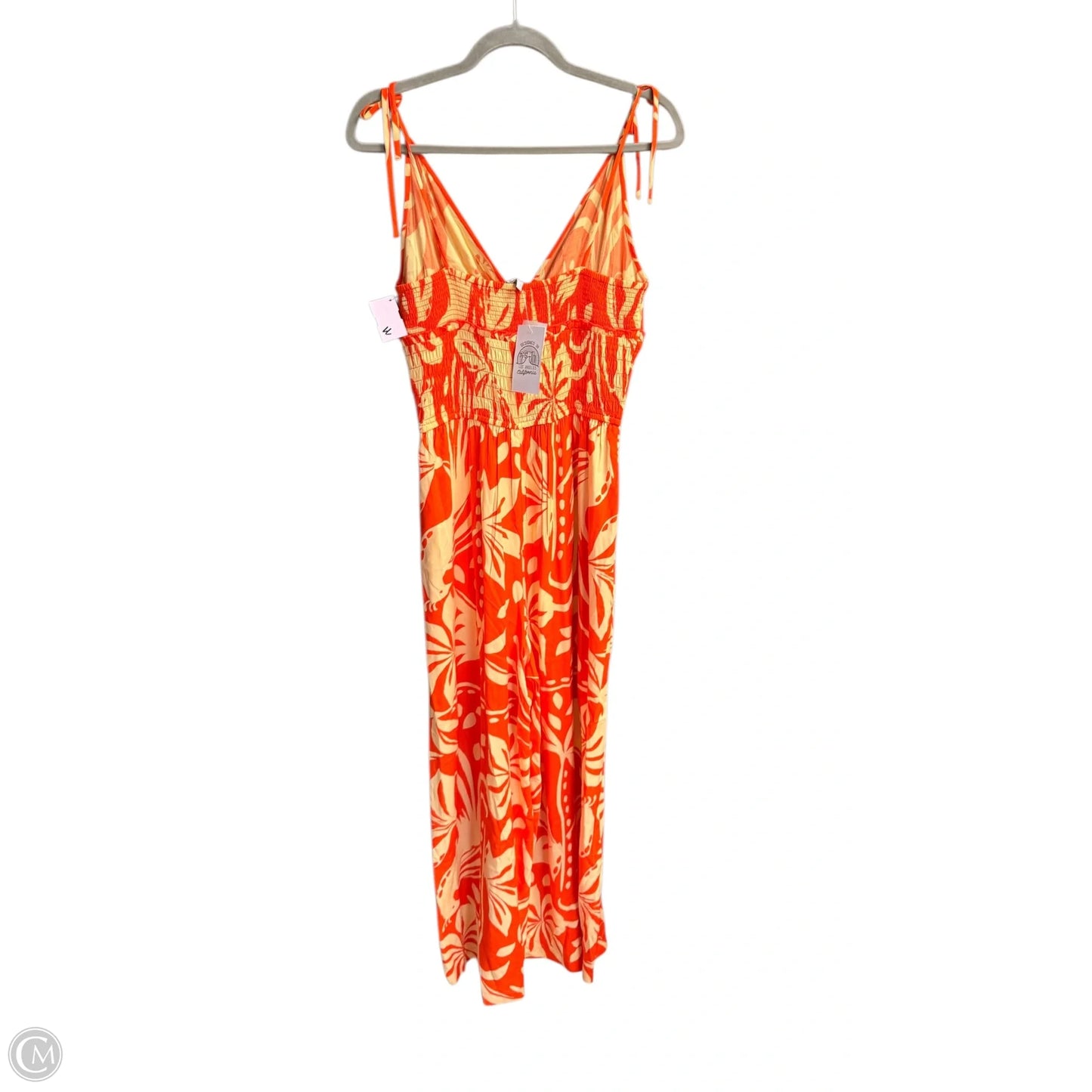Dress Casual Maxi By Clothes Mentor In Orange, Size: M