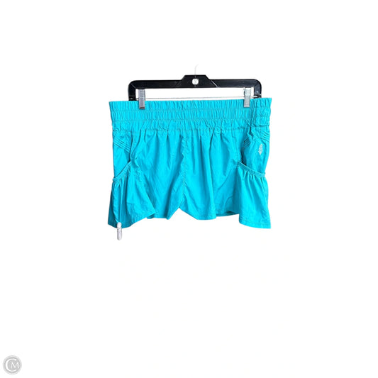 Athletic Shorts By Free People In Aqua, Size: L