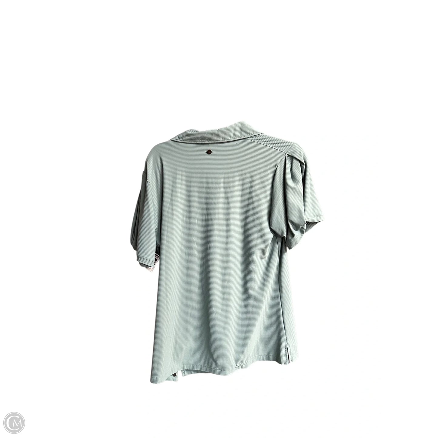 Athletic Top Short Sleeve By Calia In Blue, Size: L