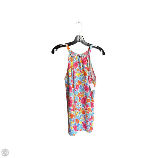 Top Sleeveless By Bibi In Floral Print, Size: L