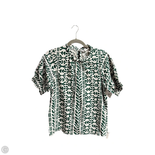 Top Short Sleeve By Thml In Green, Size: S