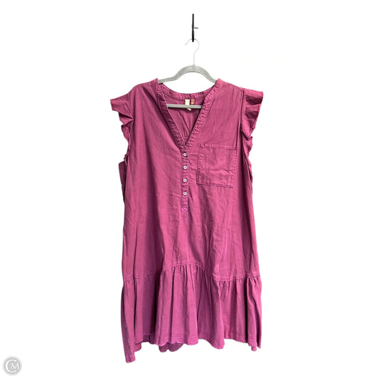 Dress Casual Midi By Pilcro In Purple, Size: Xl