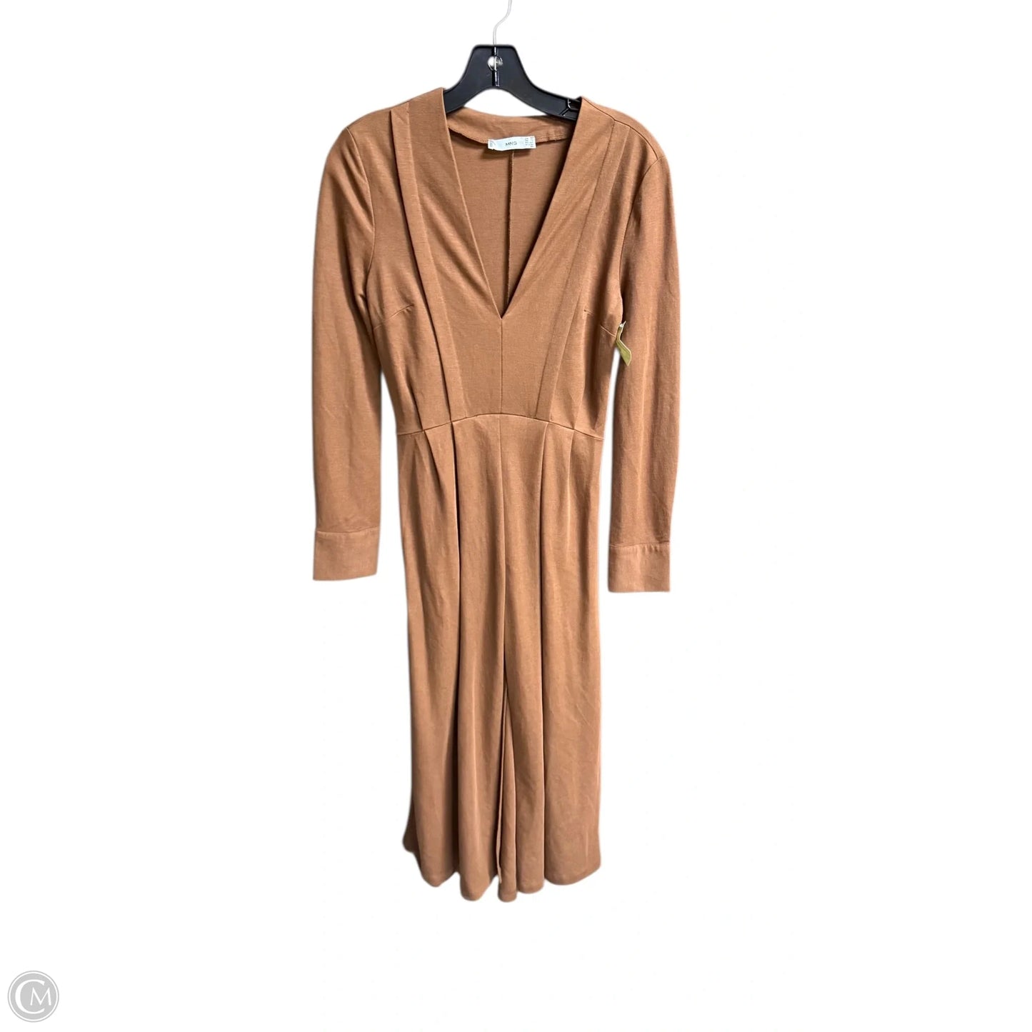 Dress Casual Maxi By Mng In Brown, Size: 2