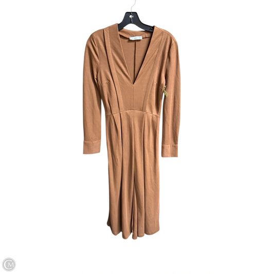 Dress Casual Maxi By Mng In Brown, Size: 2