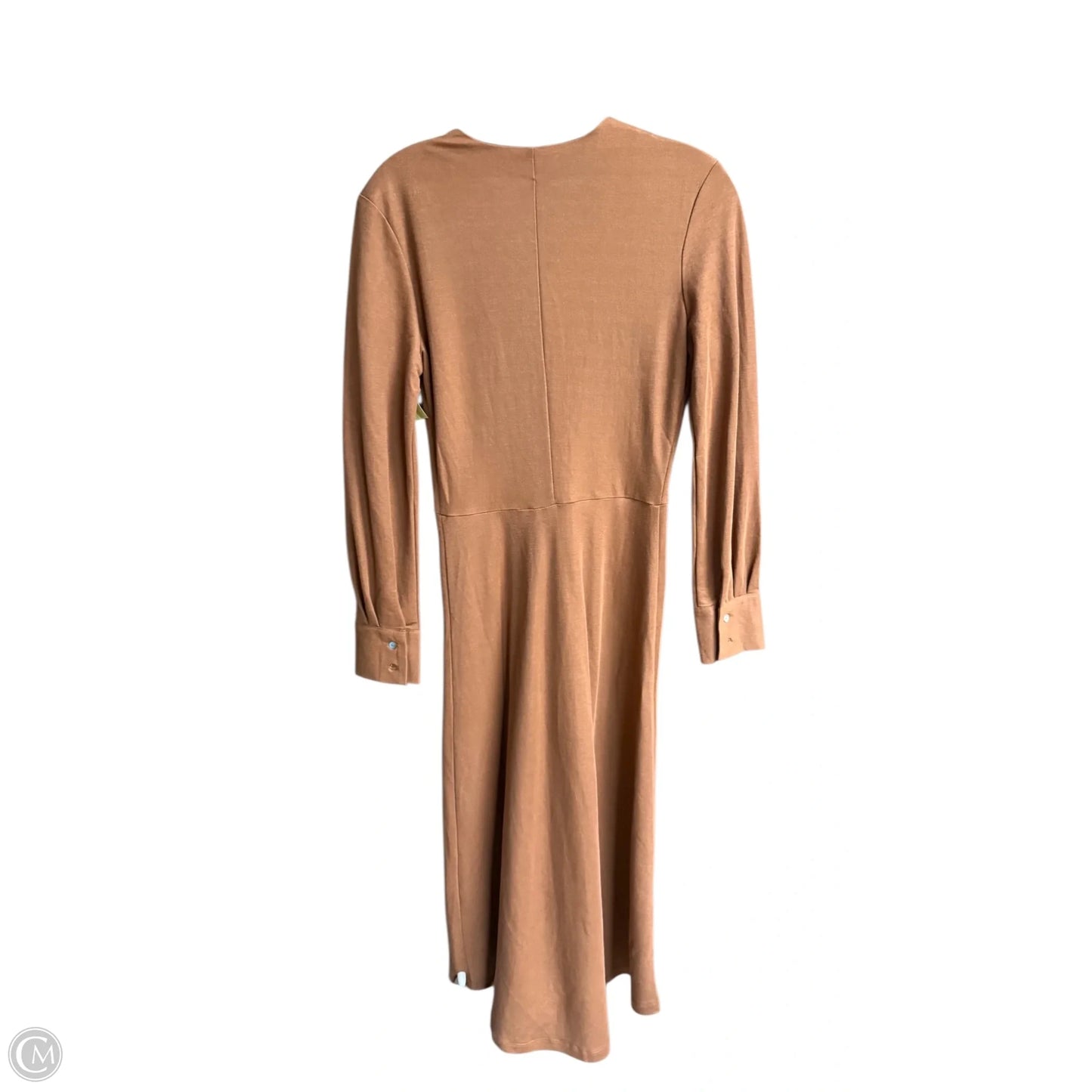 Dress Casual Maxi By Mng In Brown, Size: 2