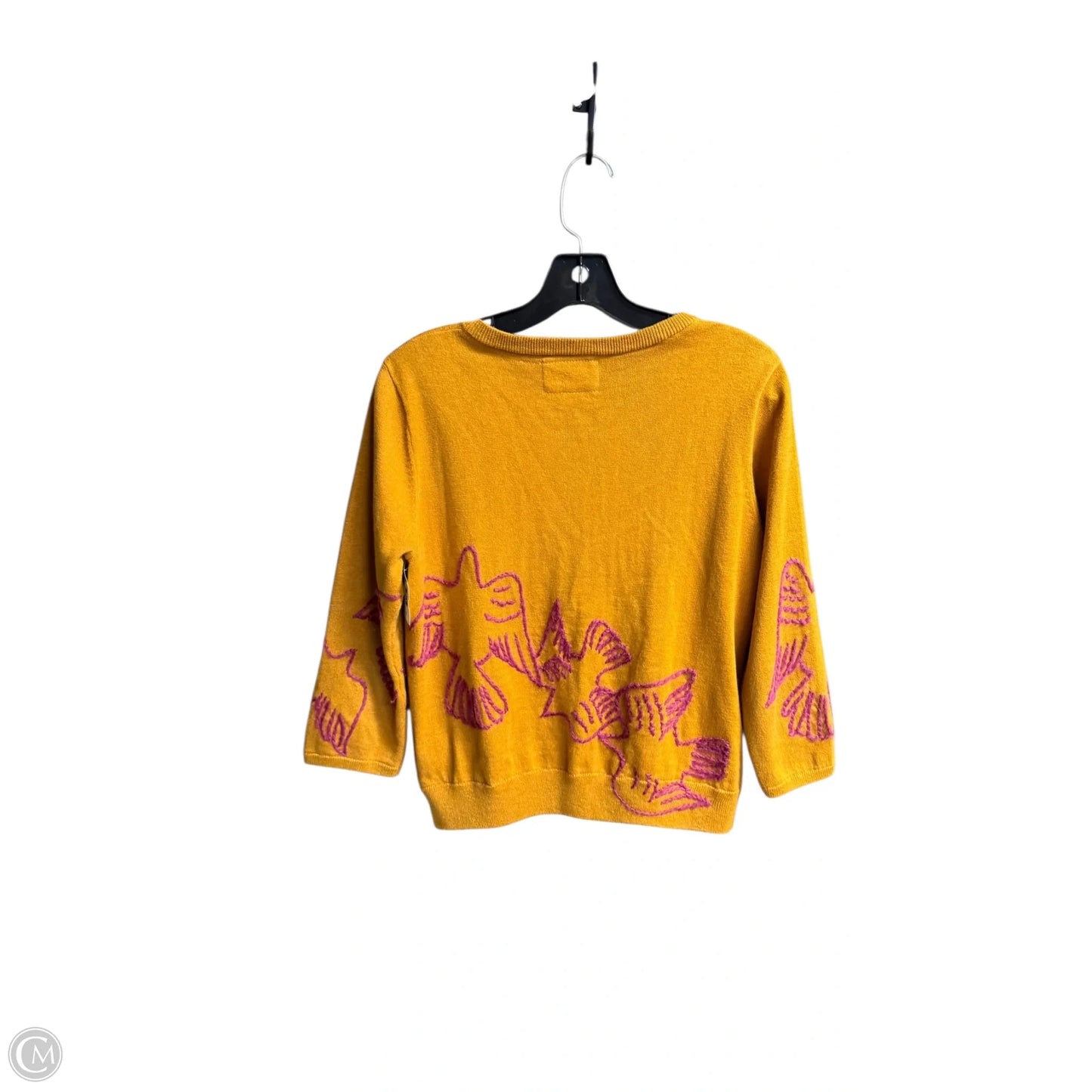 Cardigan By Field Flower In Yellow, Size: Mp