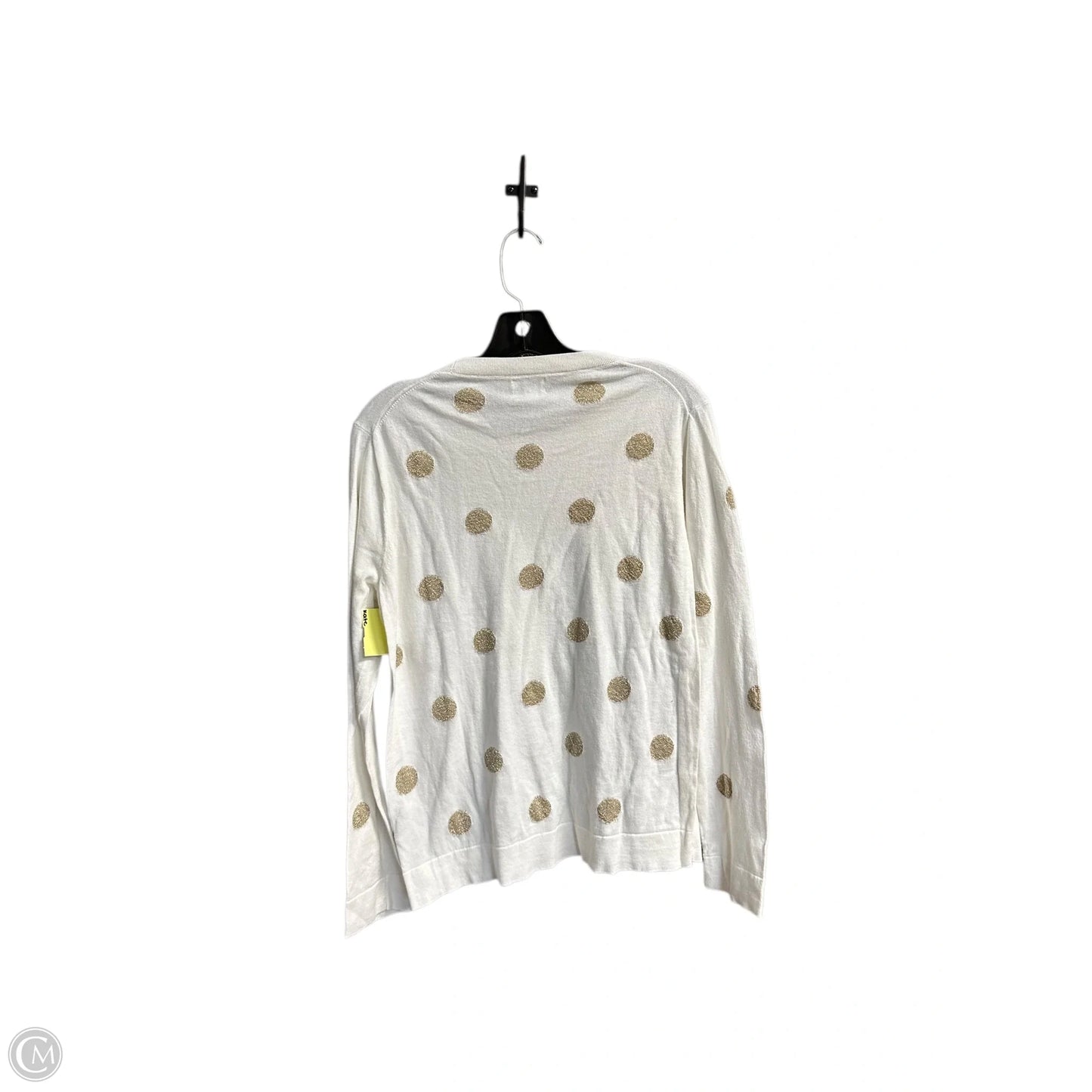 Top Long Sleeve By J. Crew In White, Size: L