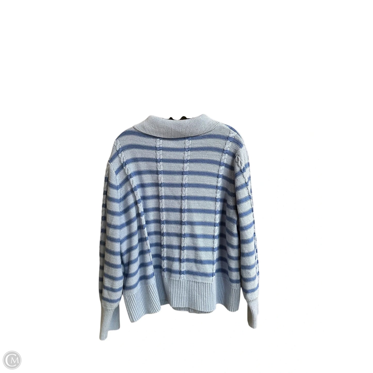 Sweater By Talbots In Blue, Size: 3x