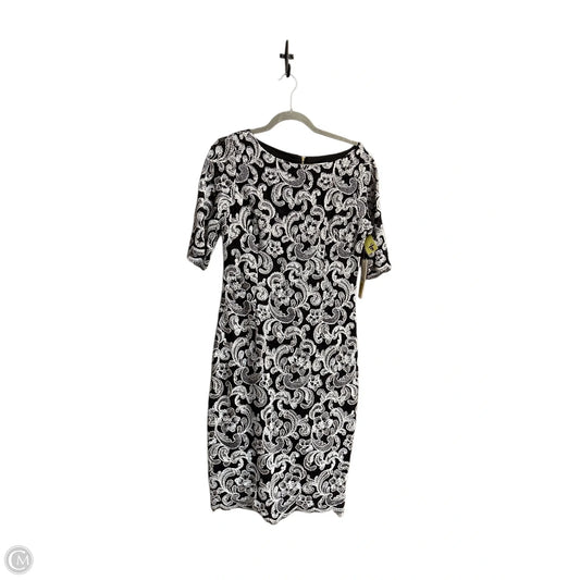 Dress Casual Midi By Eliza J In Black, Size: 10