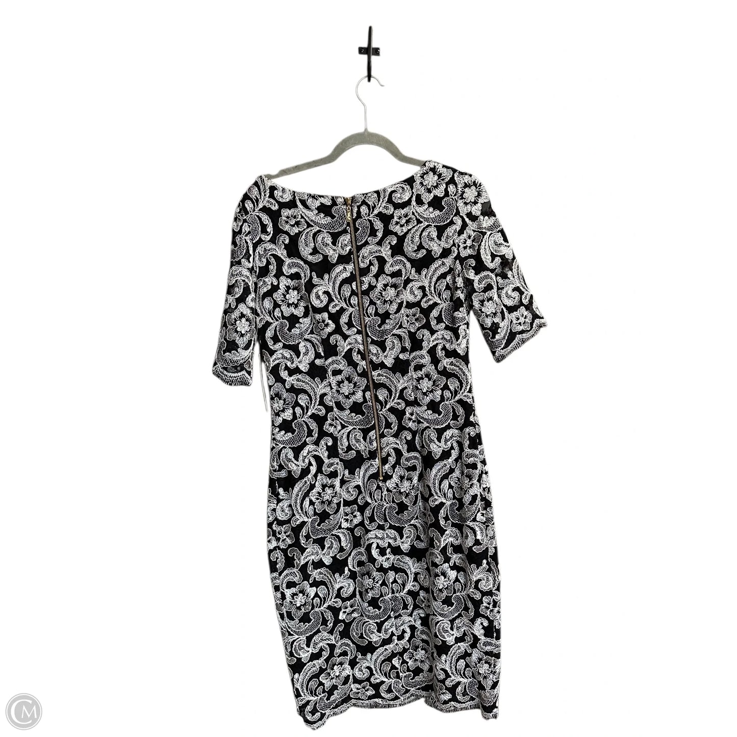 Dress Casual Midi By Eliza J In Black, Size: 10