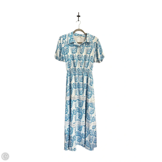 Dress Casual Maxi By Grace Karin In Blue, Size: L