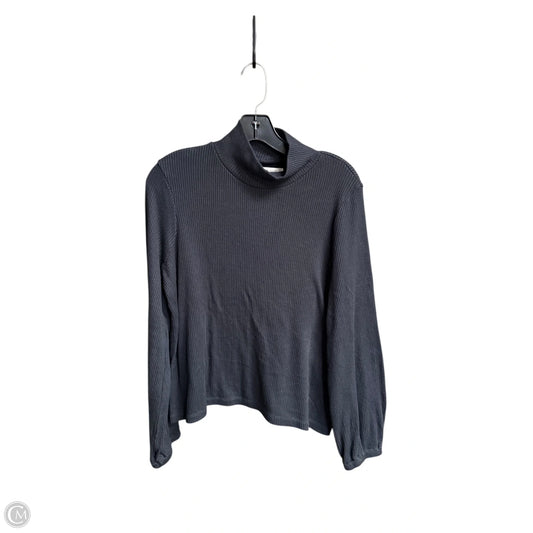Top Long Sleeve By Madewell In Black, Size: L