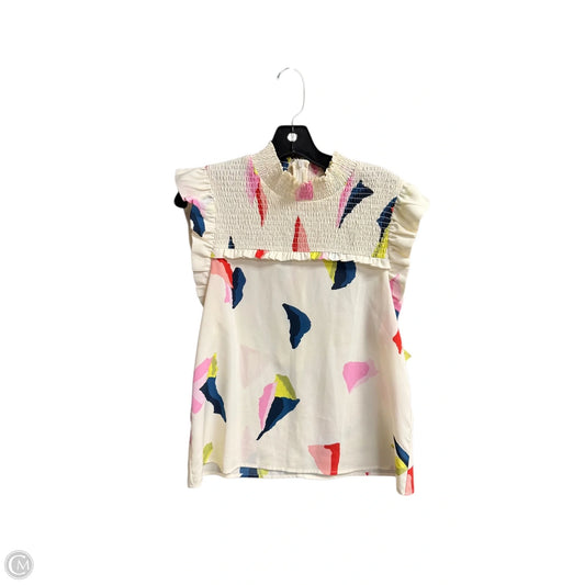 Top Sleeveless By Thml In Cream, Size: S