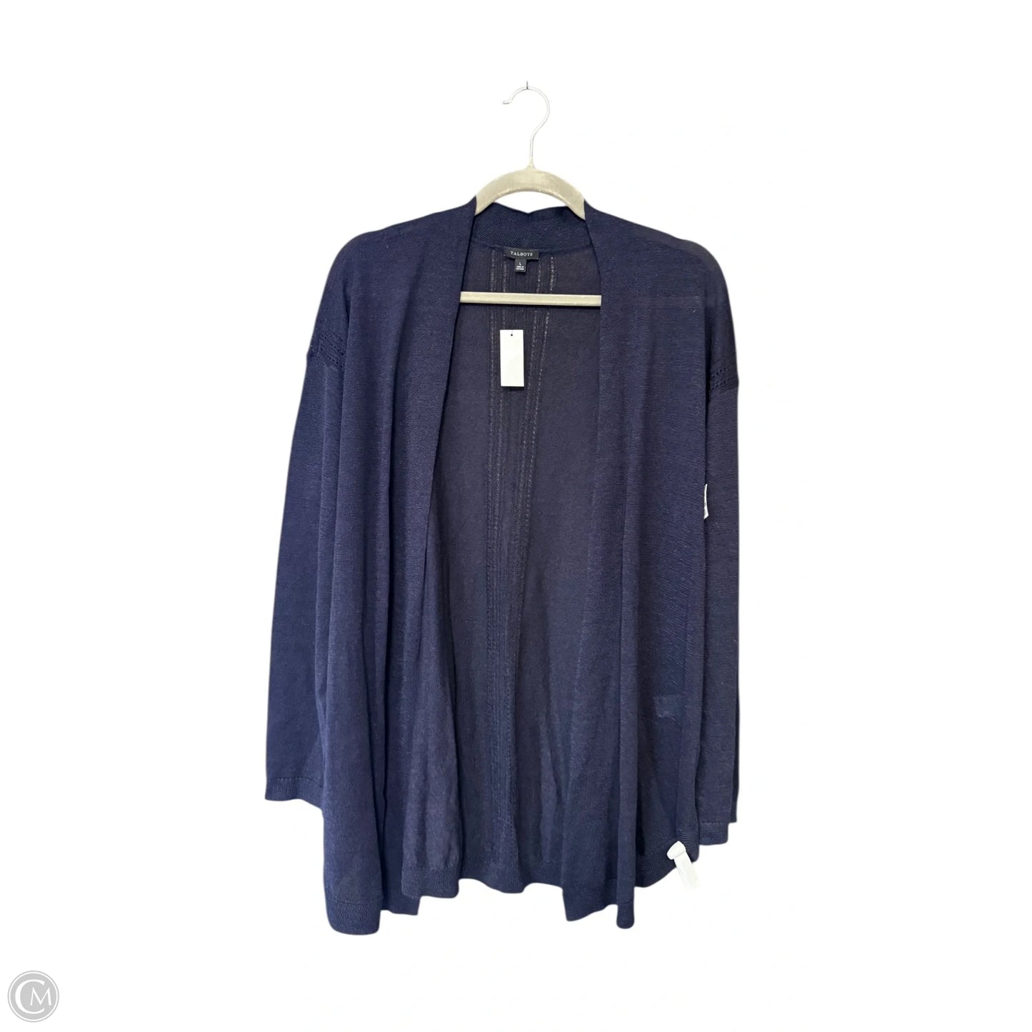 Cardigan By Talbots In Navy, Size: L