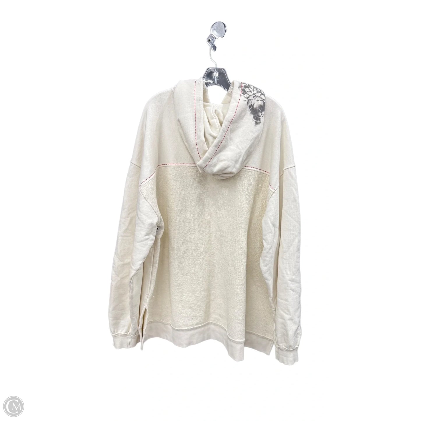 Sweatshirt Hoodie By We The Free In Cream, Size: L
