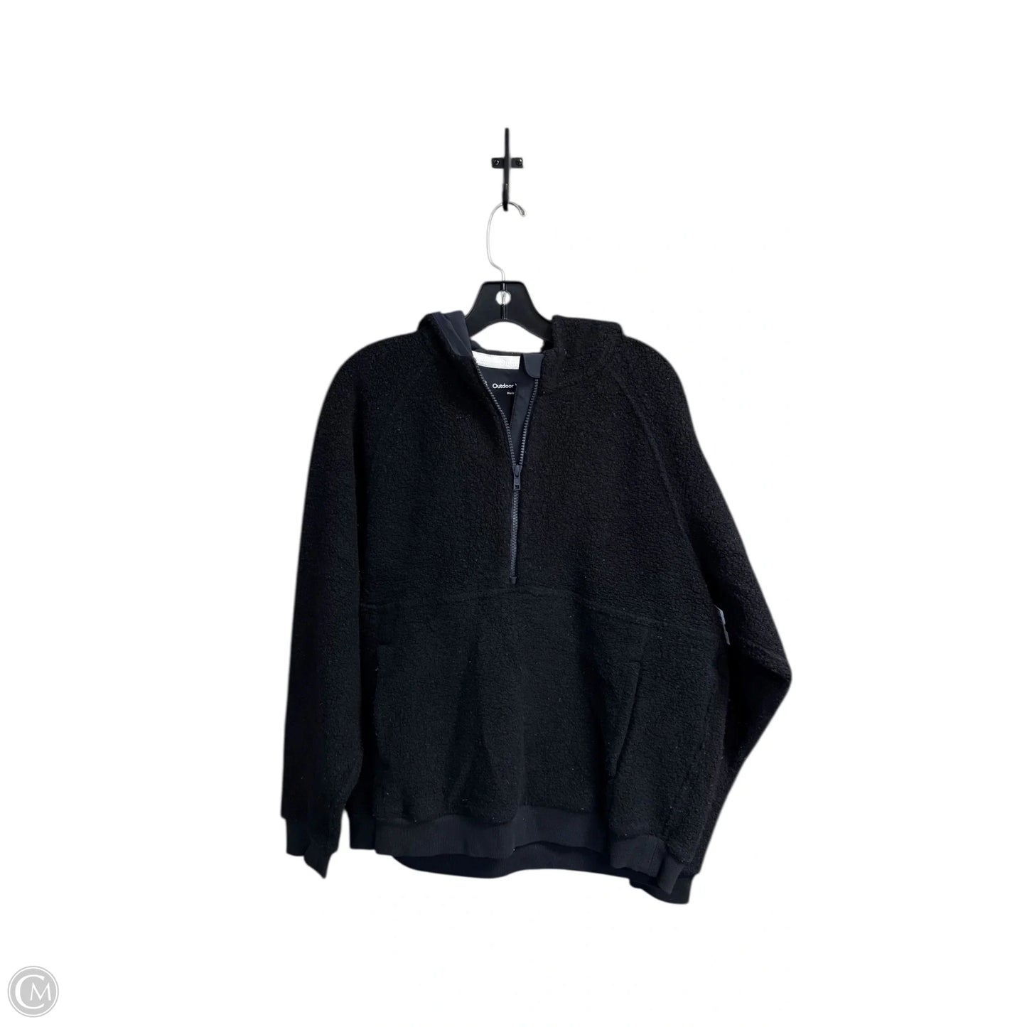 Jacket Faux Fur & Sherpa By Outdoor Voices In Black, Size: Xl