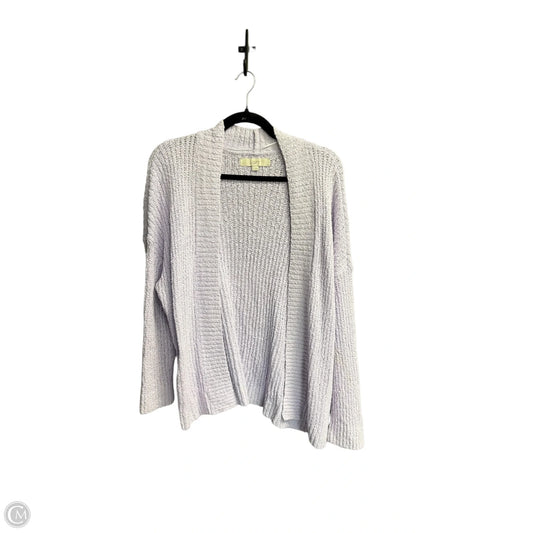 Cardigan By Loft In Purple, Size: L
