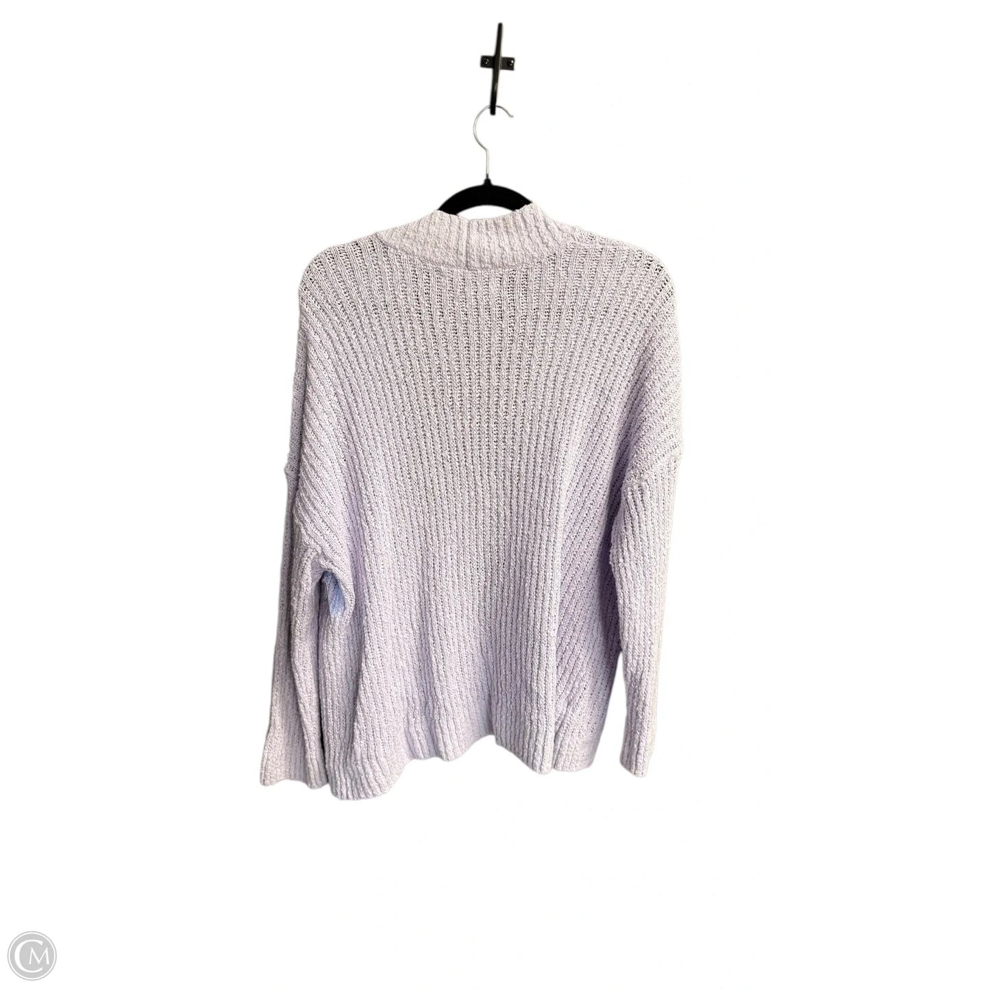 Cardigan By Loft In Purple, Size: L