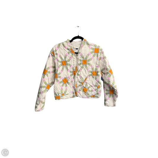 Jacket Shirt By Universal Thread In Cream, Size: S