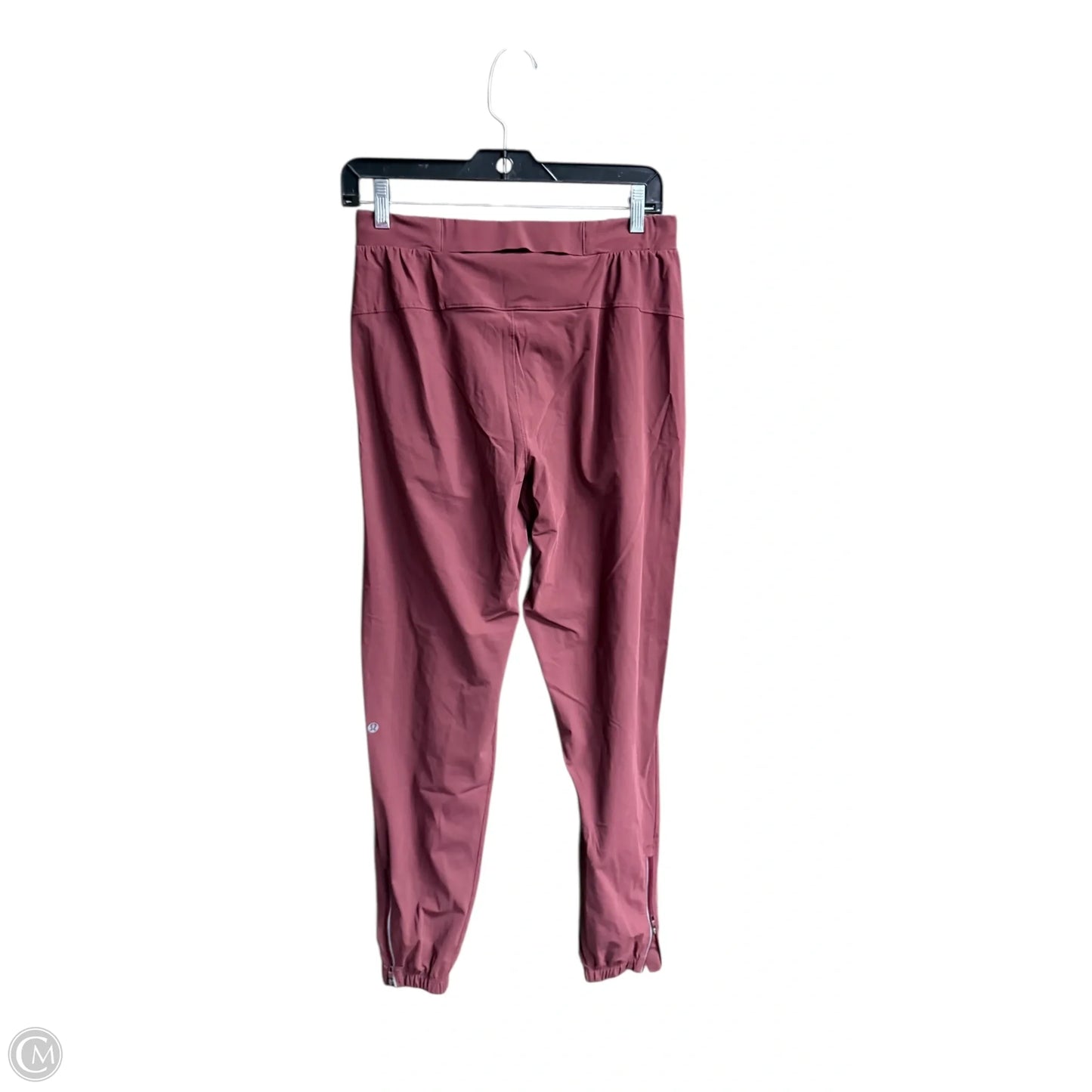 Athletic Pants By Lululemon In Maroon, Size: M