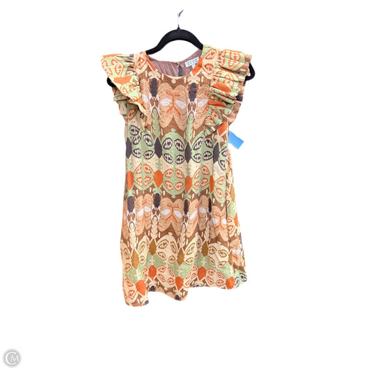 Dress Casual Short By Tcec In Brown, Size: S