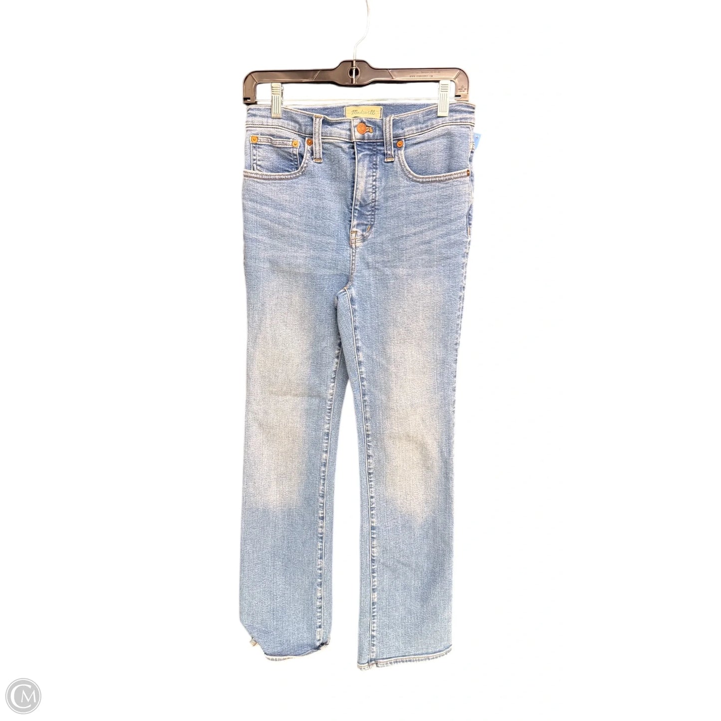 Jeans Skinny By Madewell In Blue Denim, Size: 2