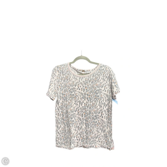 Top Long Sleeve By Free People In Leopard Print, Size: Xs