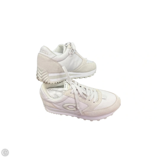 Shoes Designer By Coach In White, Size: 7