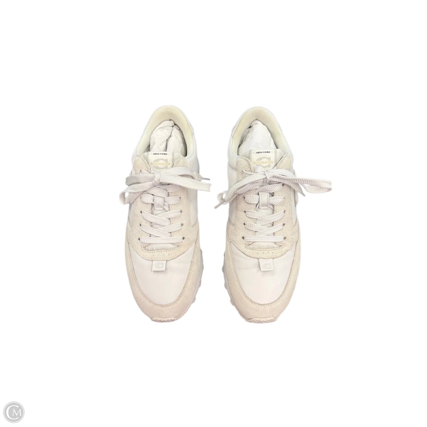 Shoes Designer By Coach In White, Size: 7