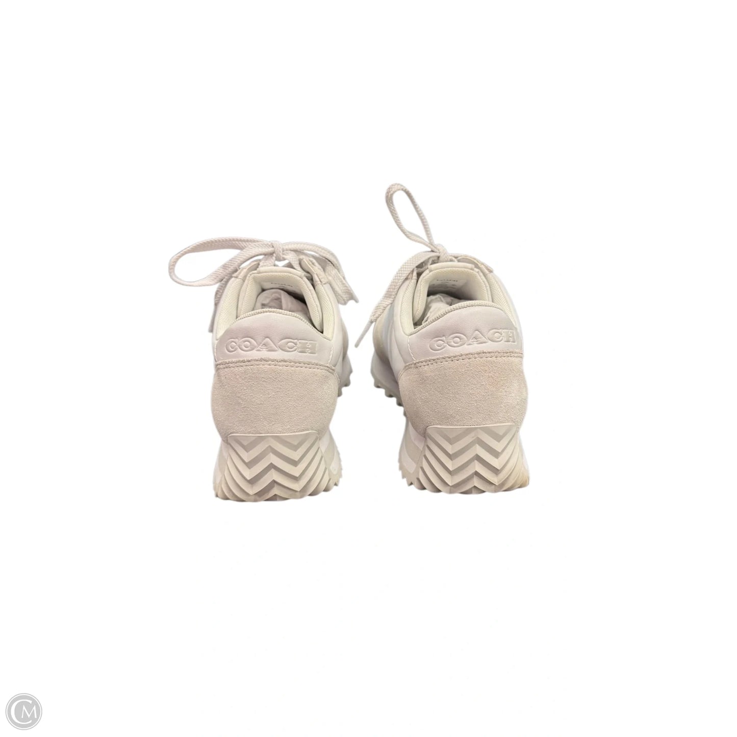 Shoes Designer By Coach In White, Size: 7