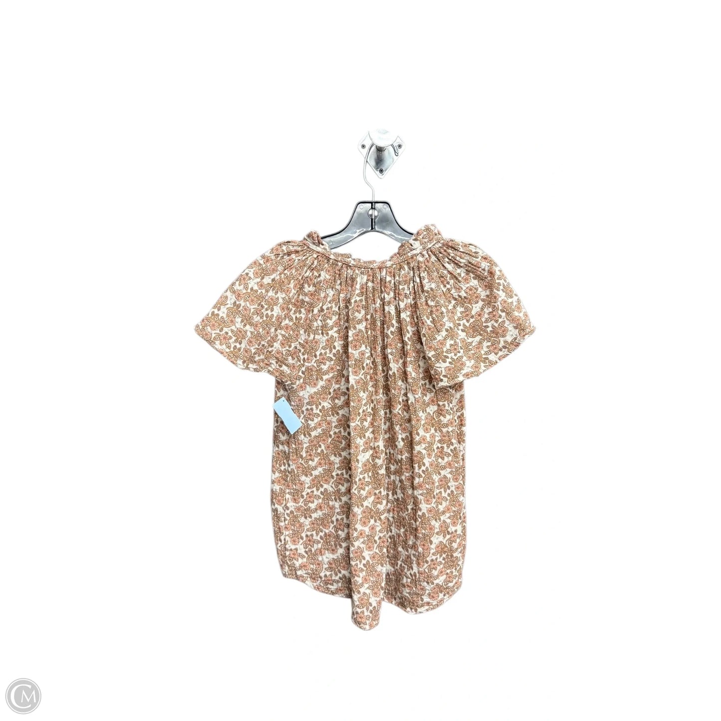 Top Sleeveless By Jolie In Brown, Size: S