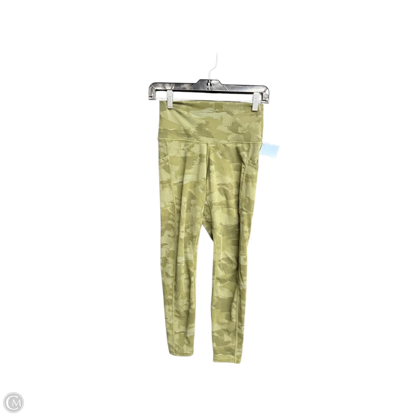 Athletic Leggings By Colorfulkoala In Green, Size: S