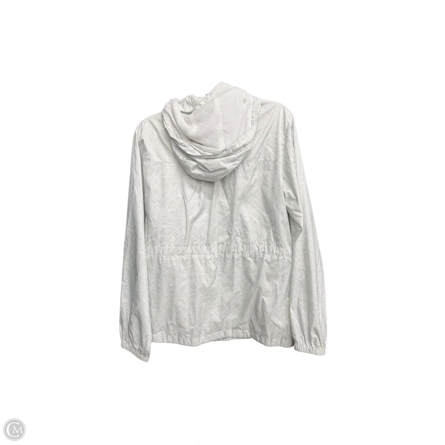 Jacket Windbreaker By Columbia In Blue, Size: L