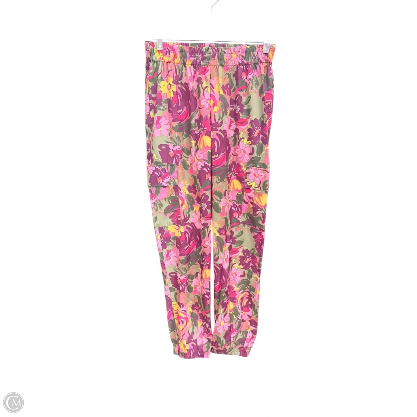 Pants Linen By Thml In Floral Print, Size: S