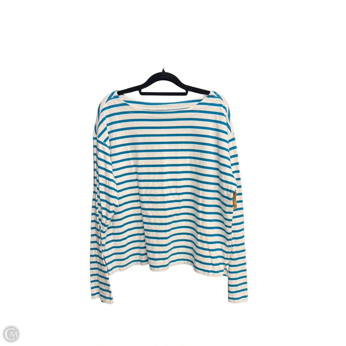 Top Long Sleeve By Old Navy In Striped Pattern, Size: M
