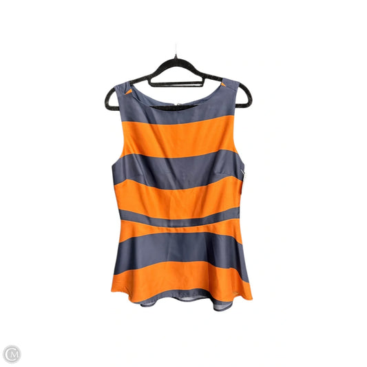Top Sleeveless By Banana Republic In Navy, Size: 6
