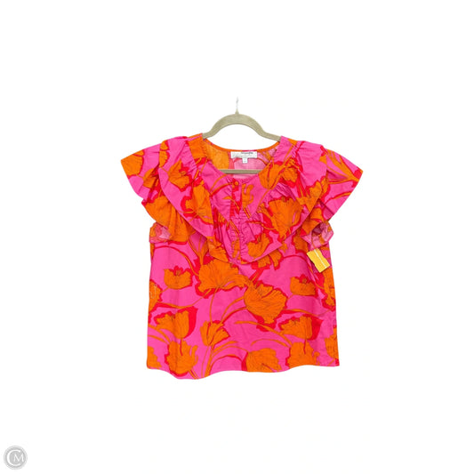Top Sleeveless By Sugar Lips In Pink, Size: S