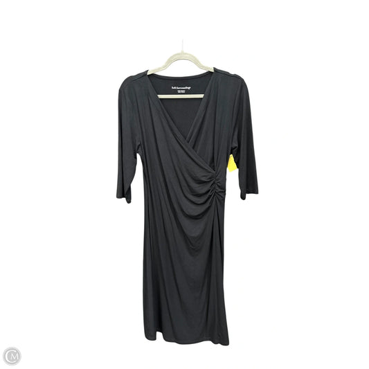 Dress Casual Midi By Soft Surroundings In Black, Size: M