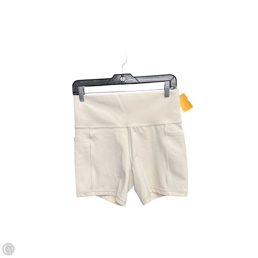 Athletic Shorts By Athleta In Cream, Size: M