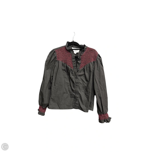 Top Long Sleeve By Clothes Mentor In Black, Size: S