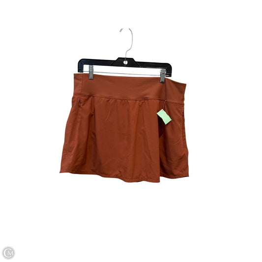 Athletic Skort By Old Navy In Orange, Size: Xl