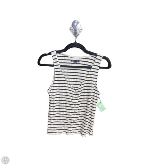 Tank Top By American Eagle In Cream, Size: Xs